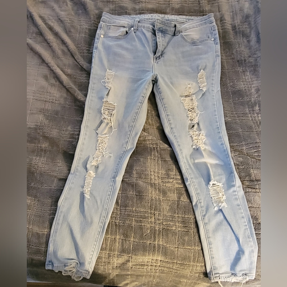 Distressed Jeans